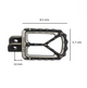 Apoya pies larga distancia REX HONDA CRF 230/ CRF 250F/ TORNADO/ XRE 300/ YAMAHA XTZ 250/ SAHARA 300 BIKER®