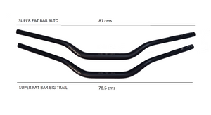 Kit manubrio SUPER FAT BAR BIG TRAIL Ø 31.75 mm - adaptador OXXY®