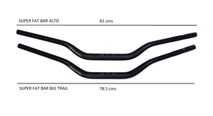 Kit Manubrio SUPER FAT BAR ALTO Ø 31.75 mm - adaptador OXXY®