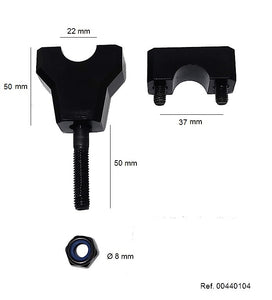 Elevador manubrio Ø 22 x 50 mm BIKER®