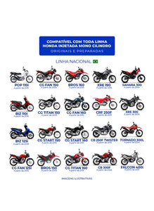 Ecu programable HONDA XRE 300 - 190/ CRF 250F/ TWISTER 250/ XR 190L/ SAHARA 300/ TORNADO 300 ATHLON®