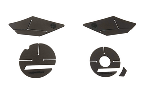 Kit protector tapas motor/ base tanque KTM DUKE 390NG/ 250NG/ 390 ADV/ 250 ADV