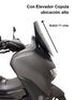 Elevador cúpula YAMAHA NMAX V1/ NMAX V2 CONNECTED