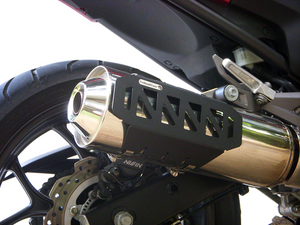 Protector mofle/ silenciador BMW F800 GS/ F700 GS/ HONDA NC 700/ 750/ CB 500F - X/ SUZUKI GS 500